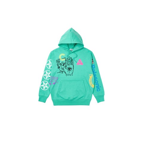 Palace PALACE CANNONDALE HOODIE GREEN