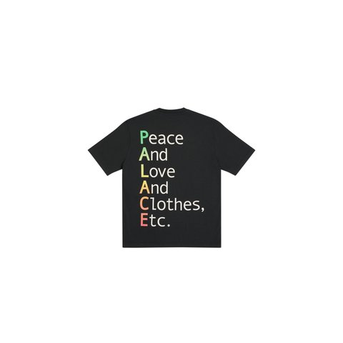 THIS IS WHAT PALACE STANDS FOR T-SHIRT BLACK