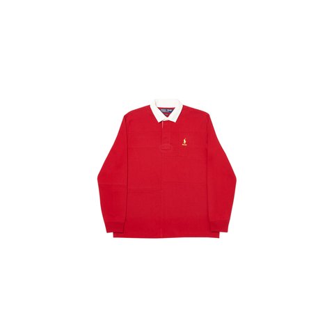 Palace PALACE RALPH LAUREN PIECED RUGBY PARK AVENUE RED