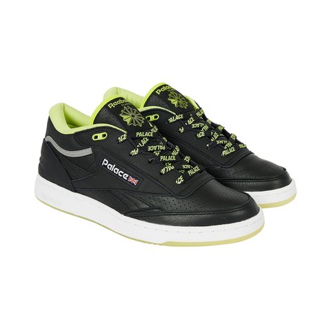 Palace PALACE REEBOK CLUB C MID II REVENGE CORE BLACK / ACID YELLOW / FOOTWEAR WHITE - €128.00