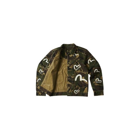 Palace PALACE EVISU TYPE ONE DENIM JACKET CAMO - Colorway
