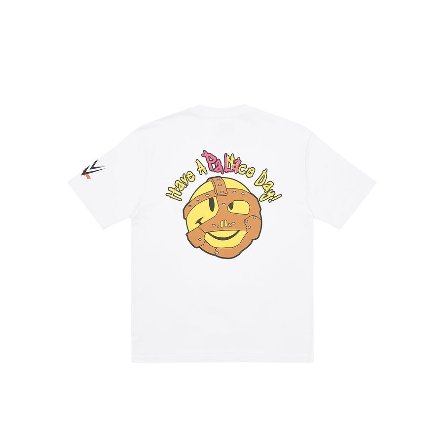 PALACE WWE NICE DAY T-SHIRT WHITE