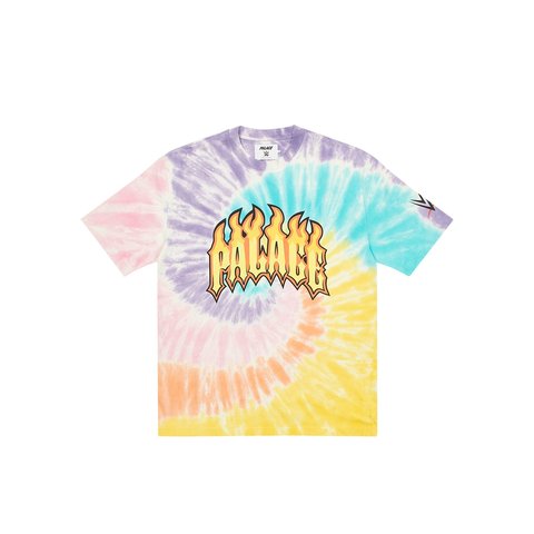 PALACE WWE DUDE T-SHIRT TIE-DYE