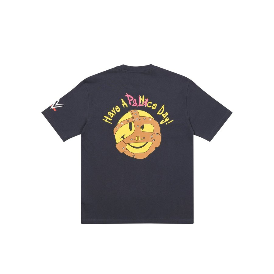 PALACE WWE NICE DAY T-SHIRT NAVY