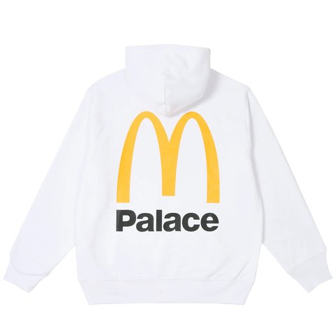 Palace PALACE McDONALD'S LOGO HOOD WHITE