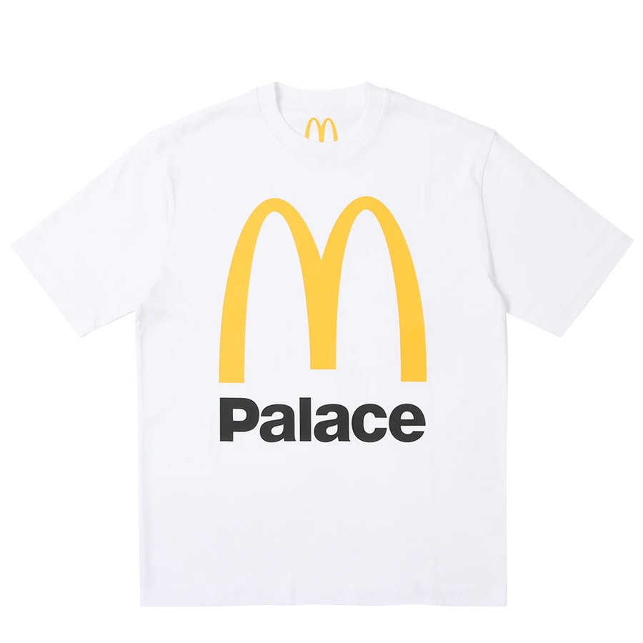 PALACE McDONALD'S LOGO T-SHIRT WHITE