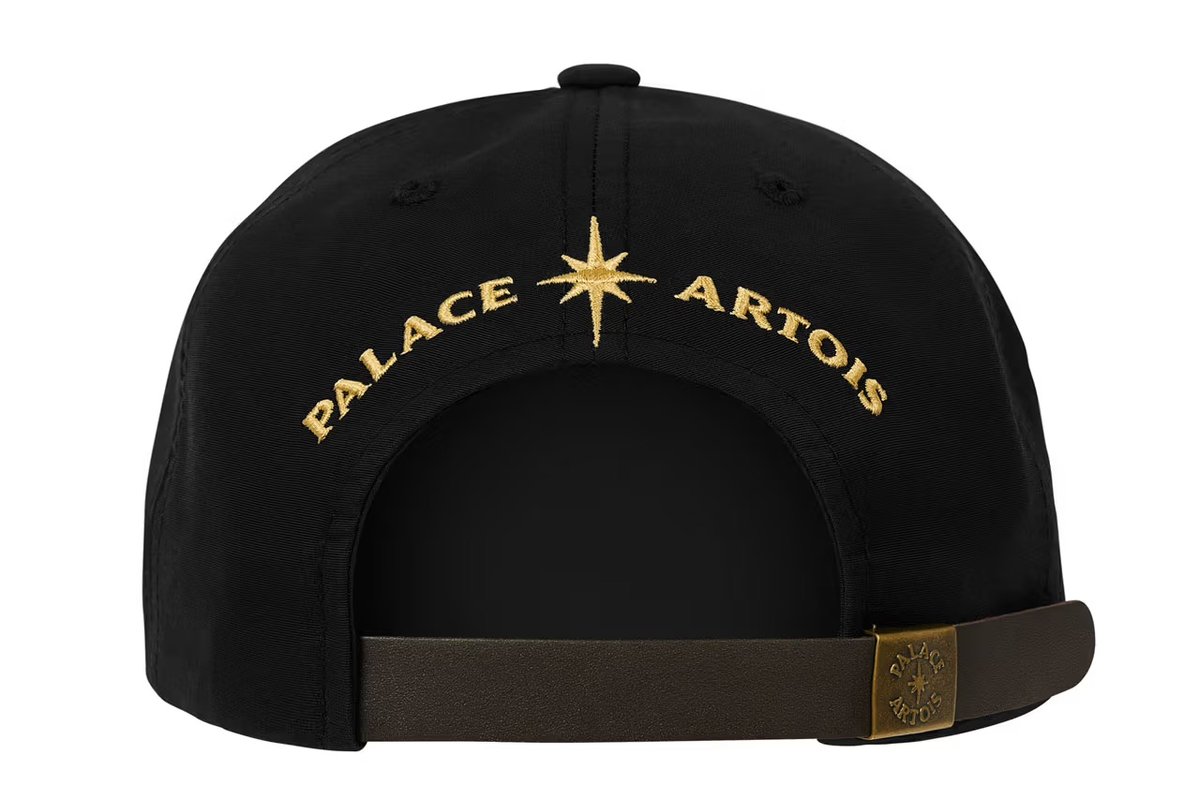 PALACE STELLA ARTOIS 6-PANEL BLACK - Palace