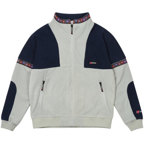 BERGHAUS FLEECE ZIP-UP JACKET GREY