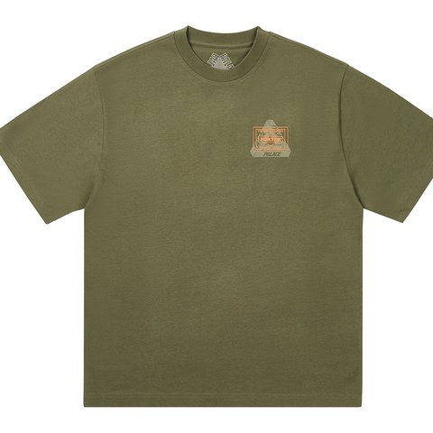 Palace PALACE PORTER LOGO T-SHIRT OLIVE - Colorway