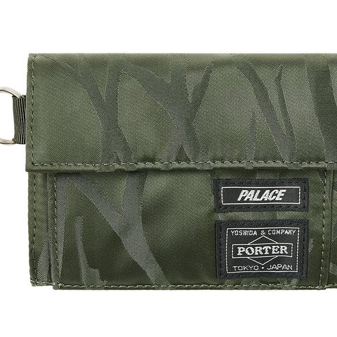 Palace PALACE PORTER WALLET OLIVE / JACQUARD - Colorway