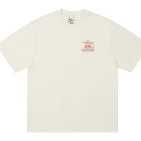 Palace PALACE PORTER LOGO T-SHIRT WHITE - Colorway
