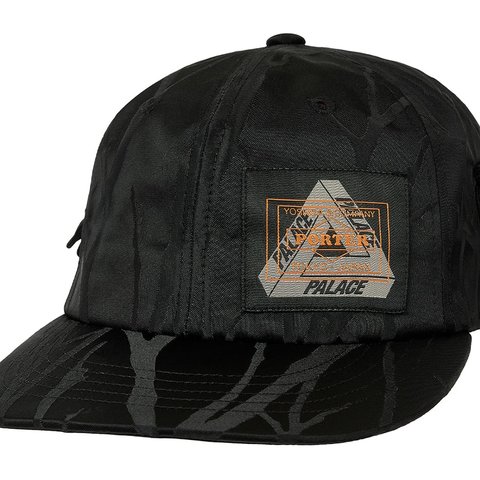 Palace PALACE PORTER POCKET 6-PANEL BLACK / JACQUARD - Colorway