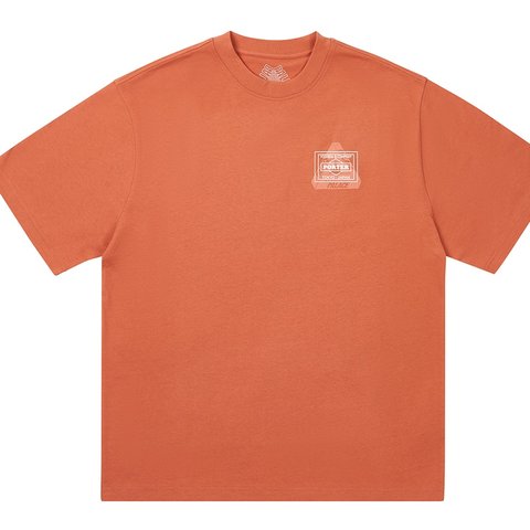 Palace PALACE PORTER LOGO T-SHIRT ORANGE - Colorway