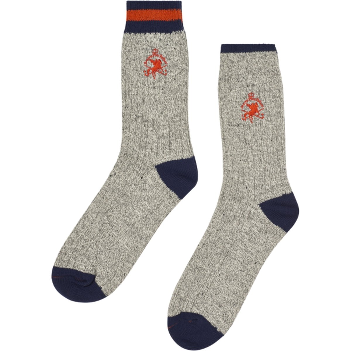 PALACE BEAMS PLUS 2 PACK RUG SOCKS GREY