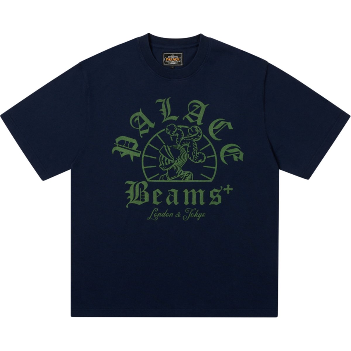 PALACE BEAMS PLUS GRAPHIC T-SHIRT PEACOAT