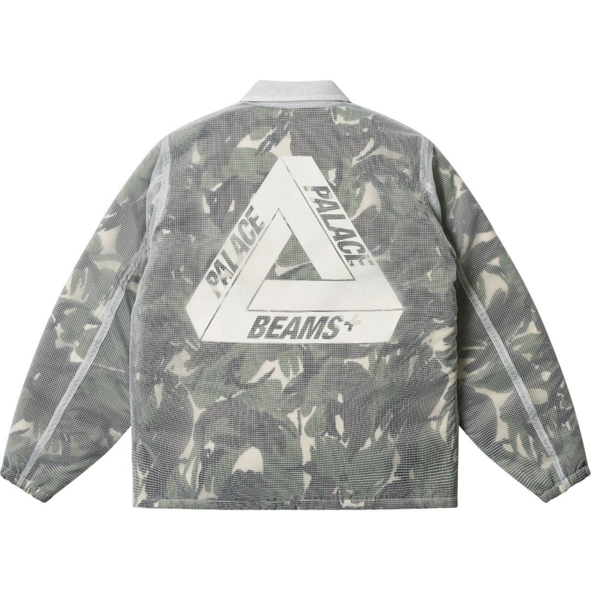 PALACE BEAMS PLUS COACH JACKET FLEECE LINED CAMO