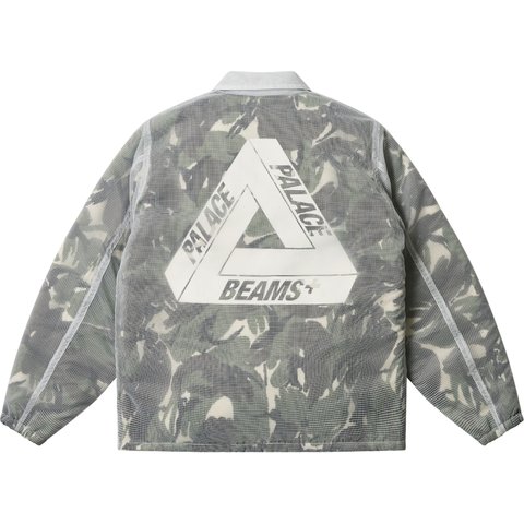 Palace PALACE BEAMS PLUS COACH JACKET FLEECE LINED CAMO - $548.00
