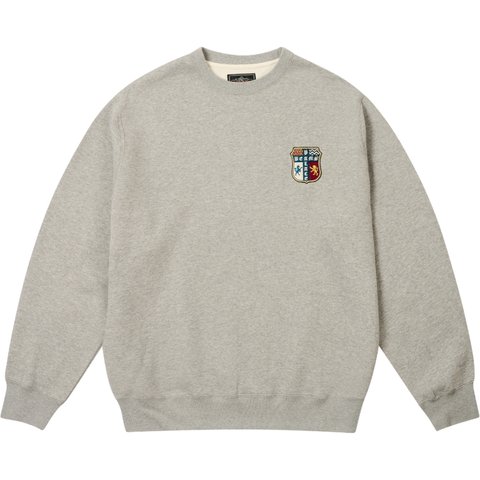 Palace PALACE BEAMS PLUS GRAPHIC CREW GREY MARL - $218.00