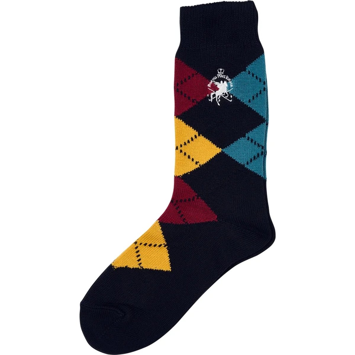 PALACE BEAMS PLUS ARGYLE SOCKS PEACOAT