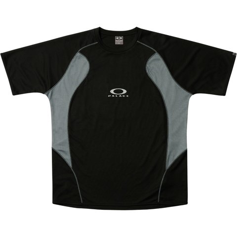 PALACE OAKLEY TECH JERSEY BLACK
