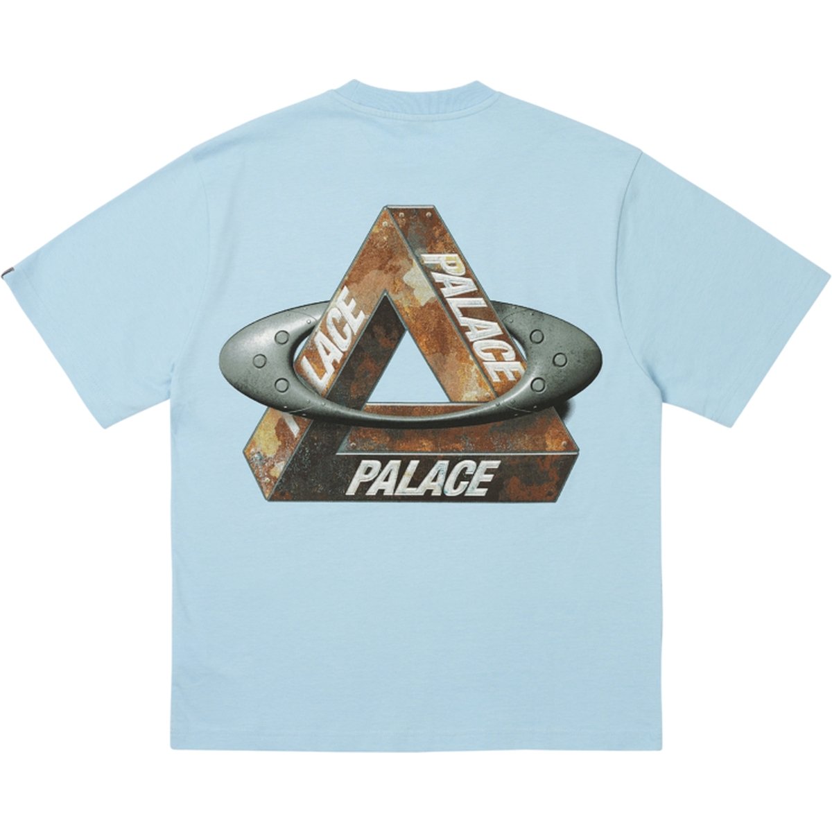 PALACE OAKLEY T-SHIRT BLUE