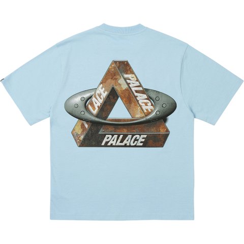 PALACE OAKLEY T-SHIRT BLUE