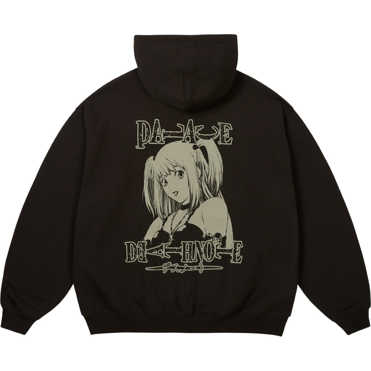 MISA ZIP HOOD BLACK