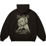 MISA ZIP HOOD BLACK