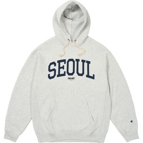 Palace PALACE CHAMPION SHOP HOOD SEOUL GREY MARL