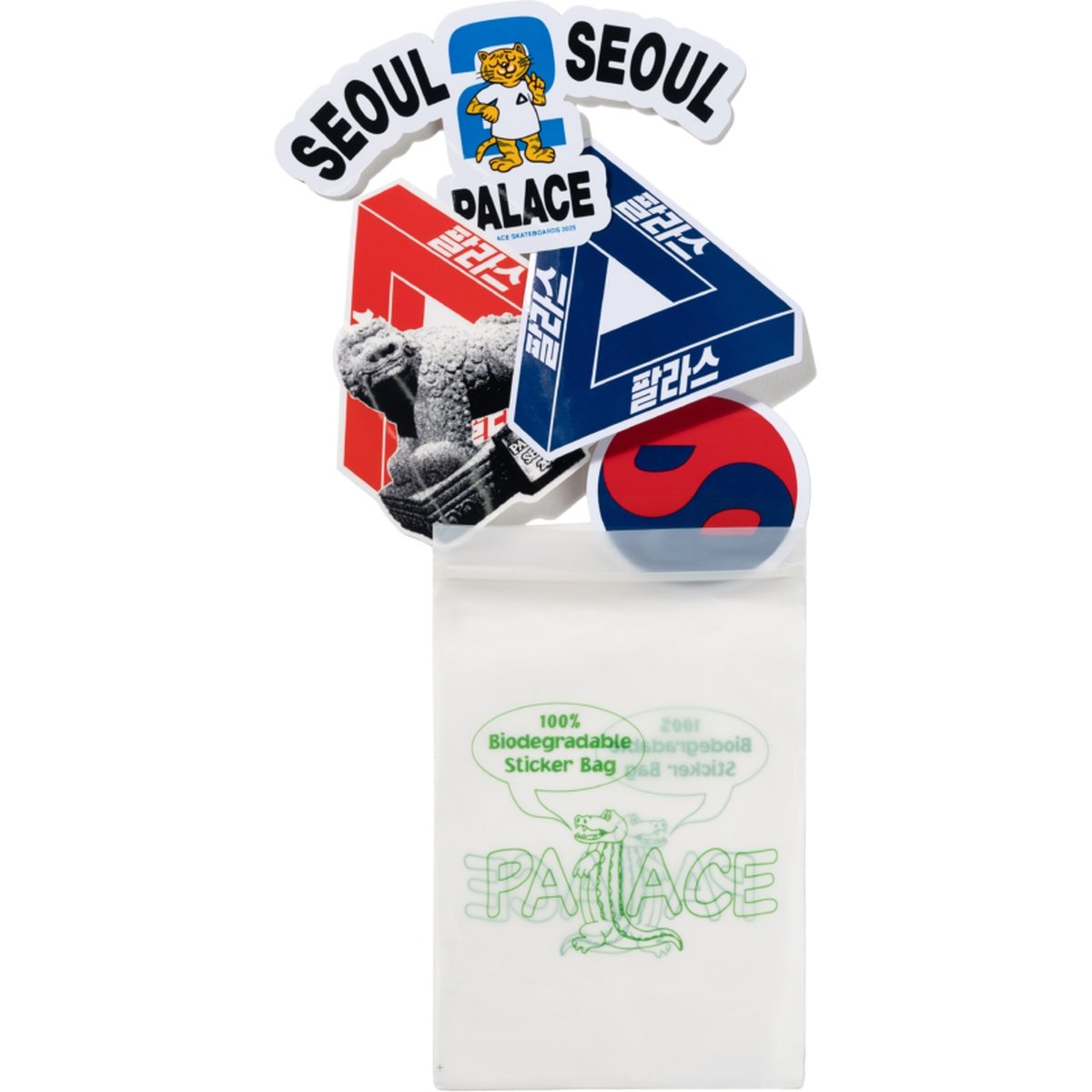 PALACE SEOUL STICKER PACK MULTI