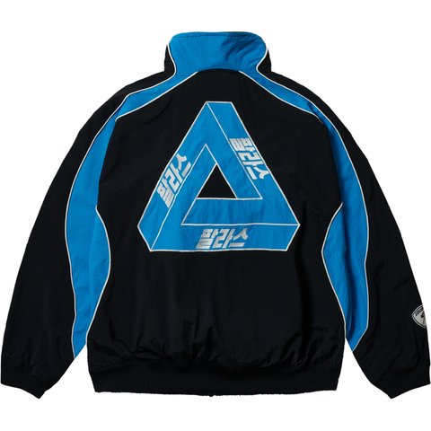 Palace PALACE SEOUL TRACK JACKET BLACK BLUE