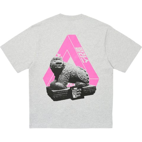 Palace PALACE SEOUL TRI FERG T SHIRT GREY MARL