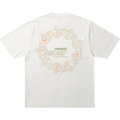 Palace PALACE MAHARISHI TEMPLE STAR T-SHIRT WHITE - $78.00