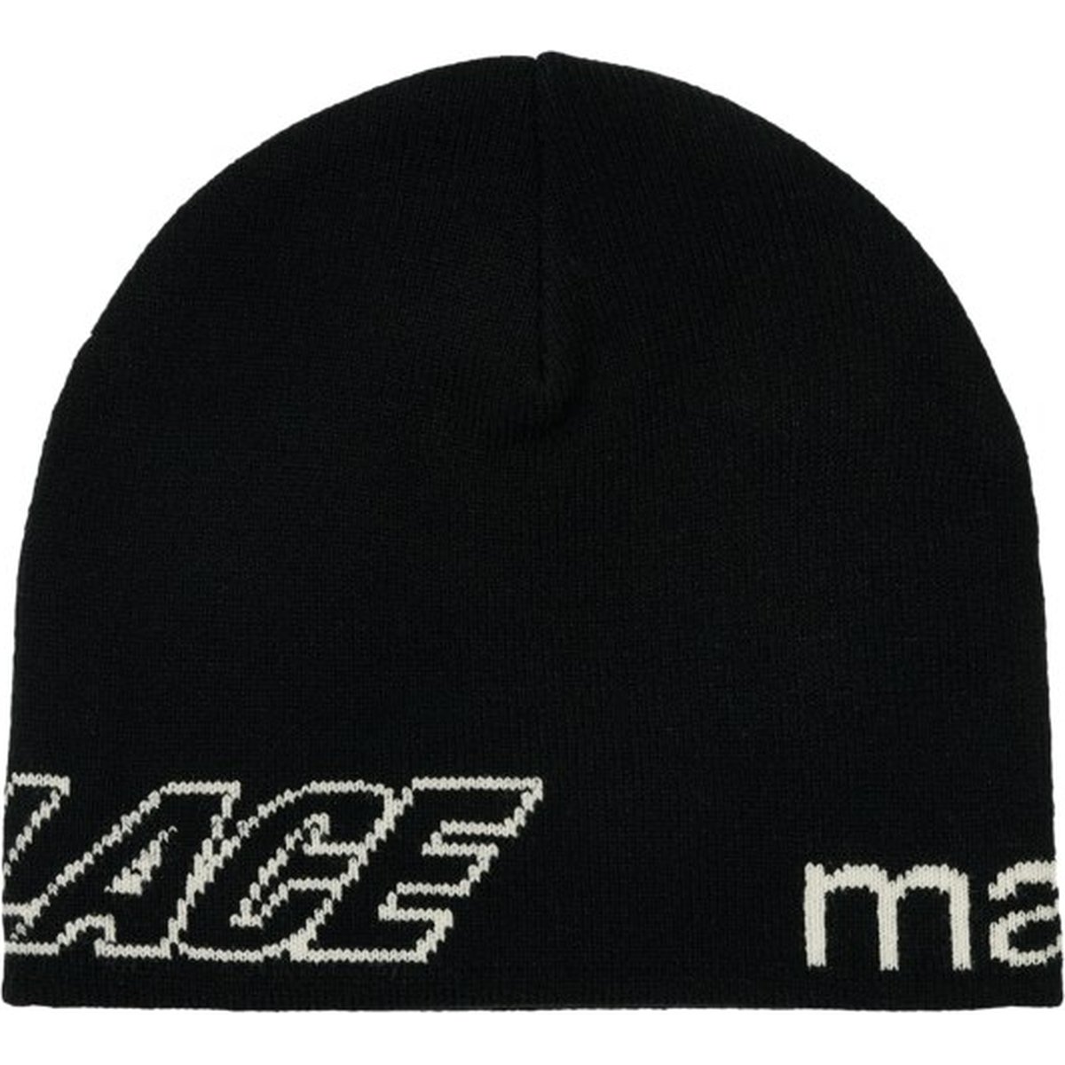 PALACE MAHARISHI NO CUFF BEANIE BLACK