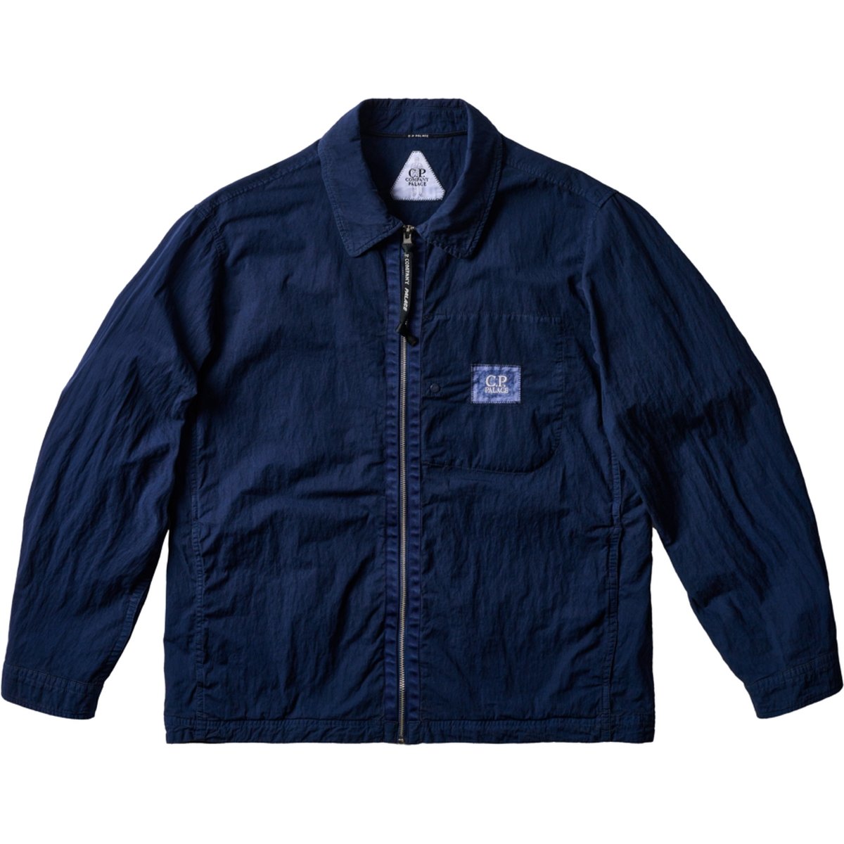 PALACE C.P. COMPANY 50 FILI HEAVY OVERSHIRT NAVY