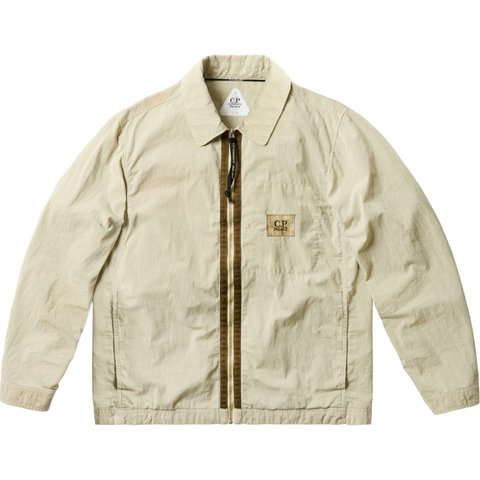 PALACE C.P. COMPANY 50 FILI HEAVY OVERSHIRT STONE