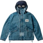 PALACE C.P. COMPANY DENIM 14 3/4OZ GOGGLE JACKET DENIM