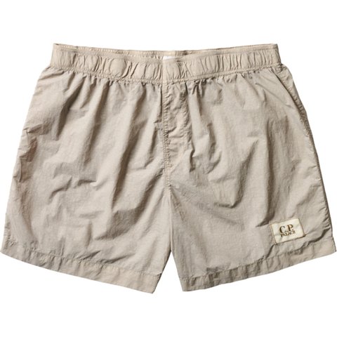 PALACE C.P. COMPANY FLATT NYLON SWIM SHORT STONE