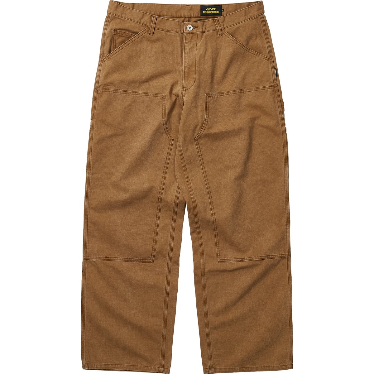 PALACE NEIGHBORHOOD DUCK PAINTER PANTS BROWN