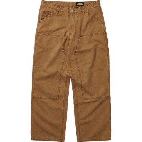 PALACE NEIGHBORHOOD DUCK PAINTER PANTS BROWN