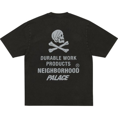 PALACE NEIGHBORHOOD POCKET T-SHIRT BLACK