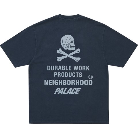 PALACE NEIGHBORHOOD POCKET T-SHIRT INDIGO