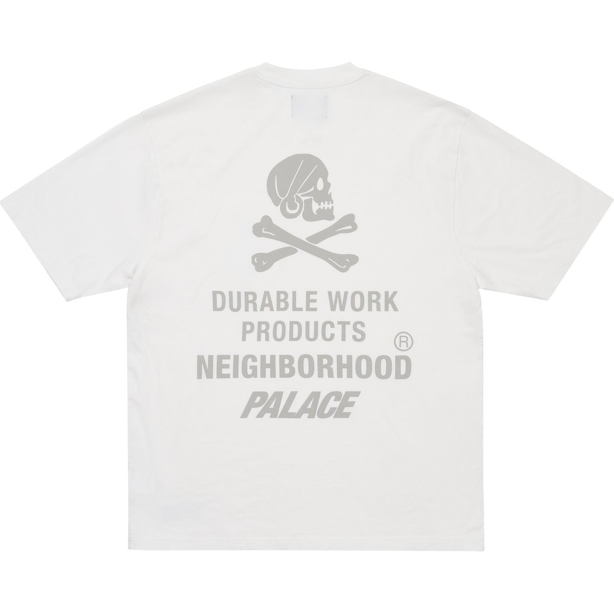 PALACE NEIGHBORHOOD POCKET T-SHIRT WHITE