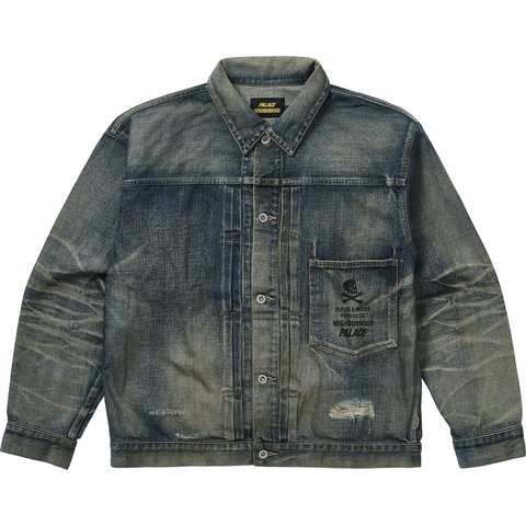 PALACE NEIGHBORHOOD SAVAGE DENIM JACKET INDIGO