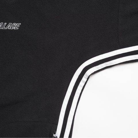 Palace FLEECE CREW NECK BLACK - Colorway