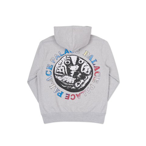 SAN SWIRLY HOOD GREY MARL