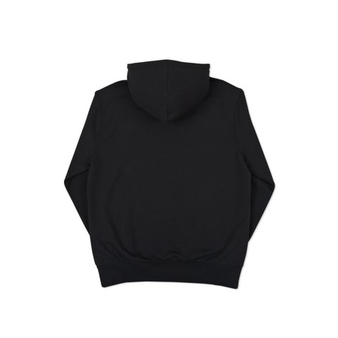 WARP FONT HOOD BLACK