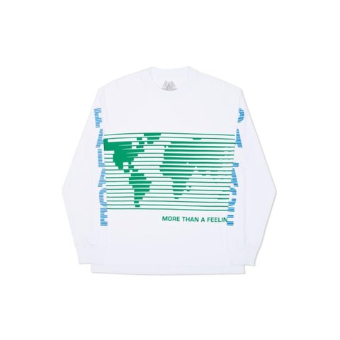 Palace FEELING LONGSLEEVE WHITE