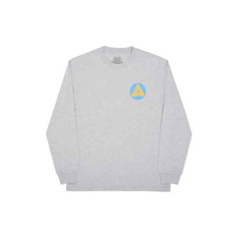 Palace MULTI P LONGSLEEVE GREY MARL