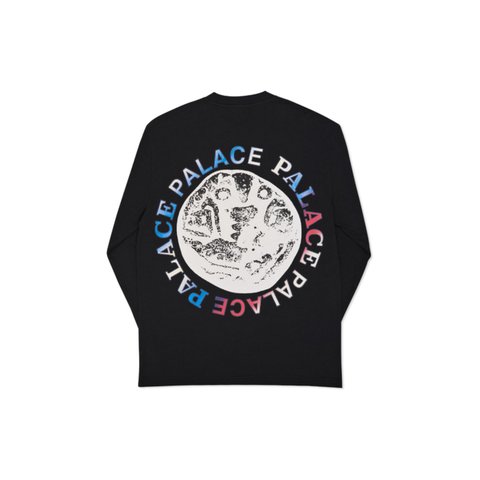 Palace SAN SWIRLY LONGSLEEVE BLACK - Colorway